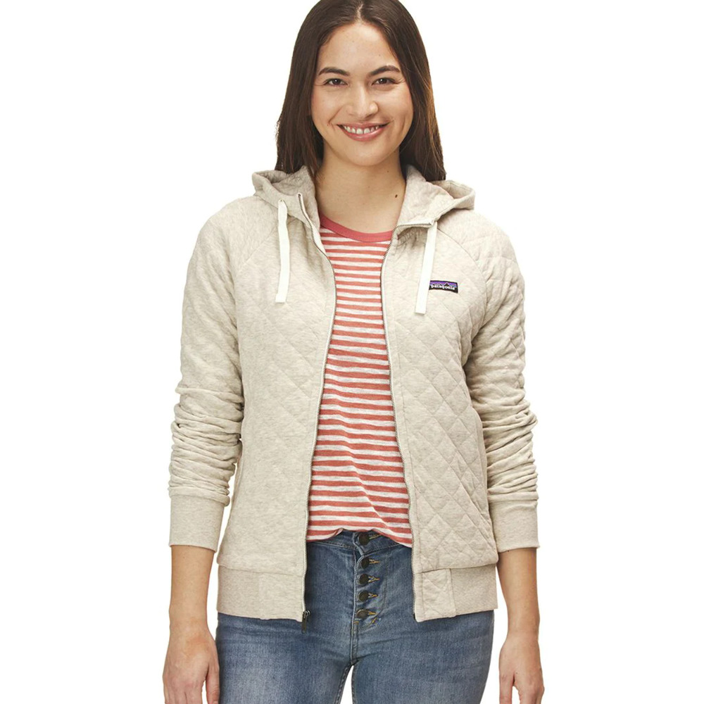 Patagonia Cream Quilted Women's Jacket